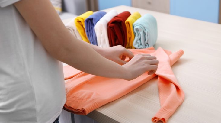 The Art of Folding: Perfectly Organized Laundry